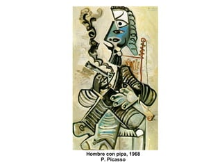 Hombre con pipa, 1968 P. Picasso 
