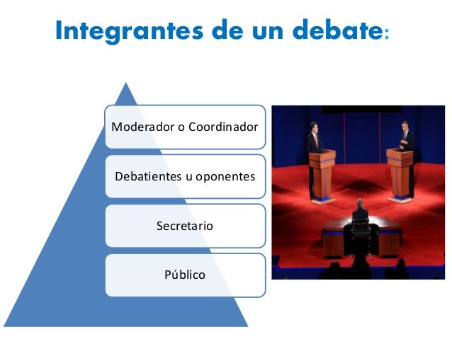 El Debate (Acto de comunicación de comunicación)