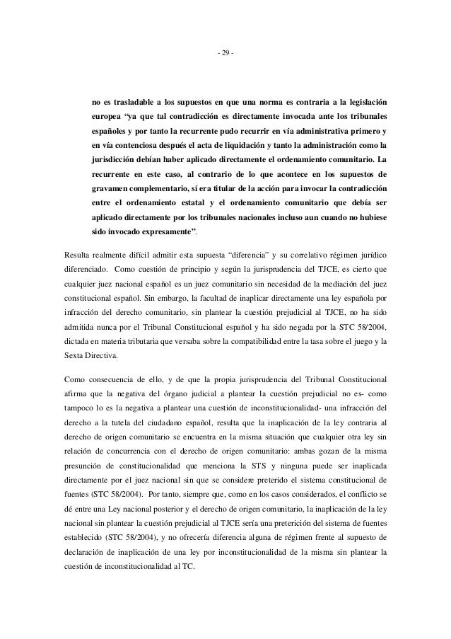 EL DERECHO COMUNITARIO COMO DERECHO CON RANGO Y RELEVANCIA ...