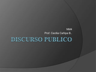 NM4
Prof. Cecilia Cañipa B..
 