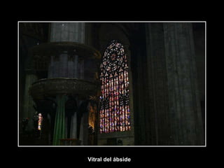 Vitral del ábside 