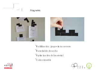 Multifunción: juego+imán nevera Material de desecho Optimización del material Coleccionable 