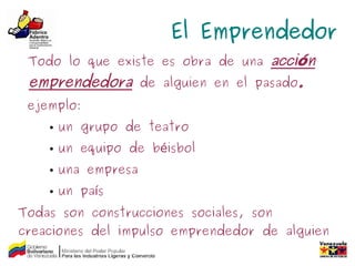 El Espiritu Emprendedor
