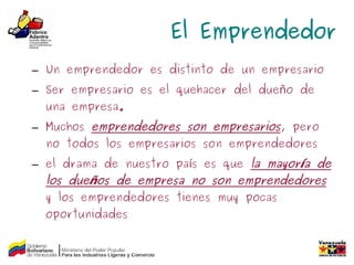 El Espiritu Emprendedor