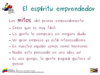 El Espiritu Emprendedor