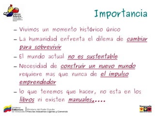 El Espiritu Emprendedor