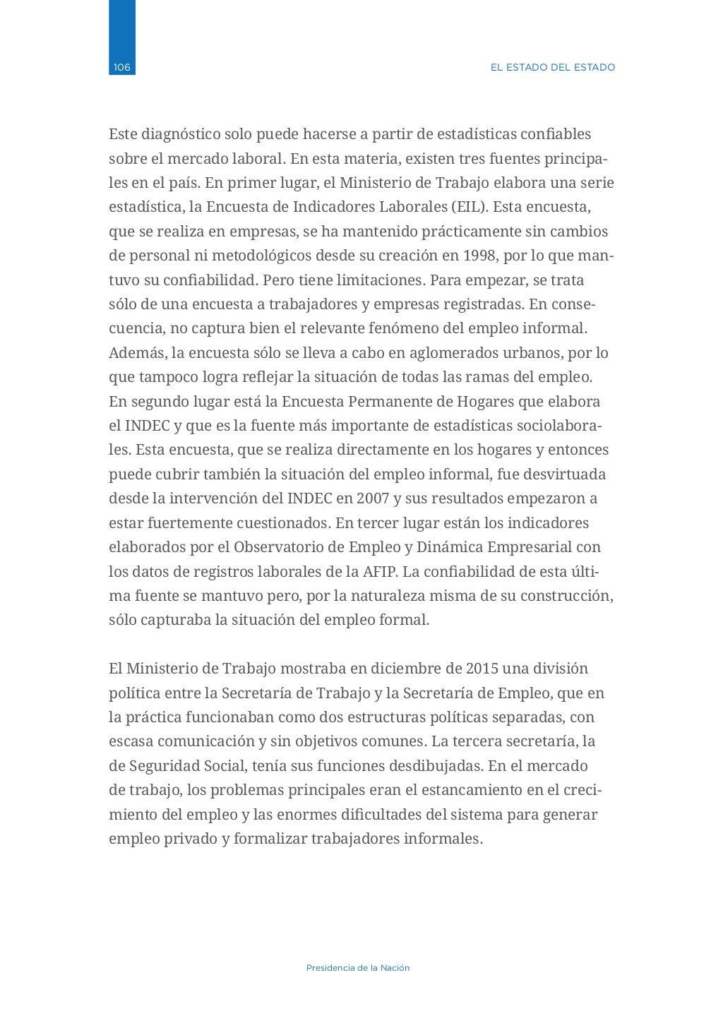 El estado del Estado