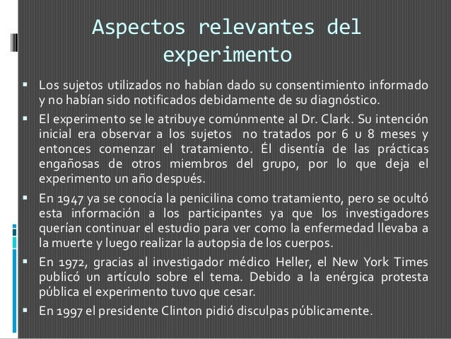 Experimento Tuskegee
