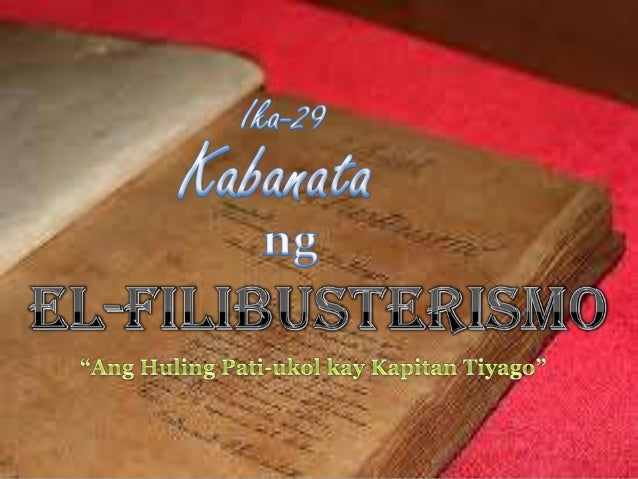 El filibusterismo kabanata 29