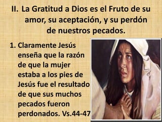 El Fruto Del PerdóN, Agradeciminento