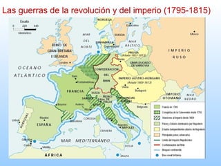 Las guerras de la revolución y del imperio (1795-1815)
 