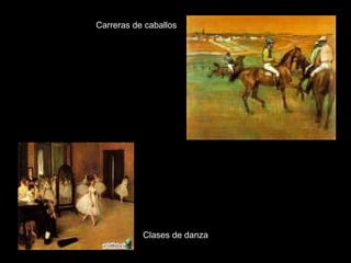 Carreras de caballos Clases de danza 