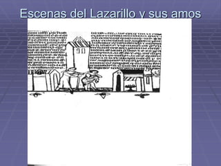 Escenas del Lazarillo y sus amos
 
