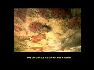Los polícromos de la cueva de Altamira 