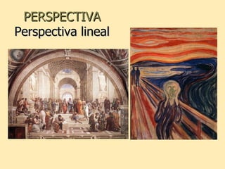 PERSPECTIVA Perspectiva lineal 