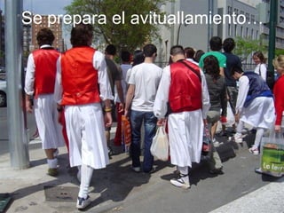 Se prepara el avituallamiento… 