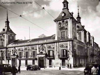 Ayuntamiento. Plaza de la Villa 