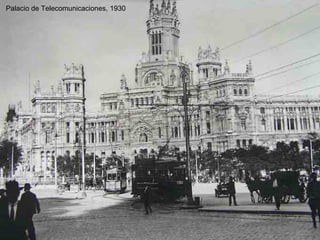 Palacio de Telecomunicaciones, 1930 