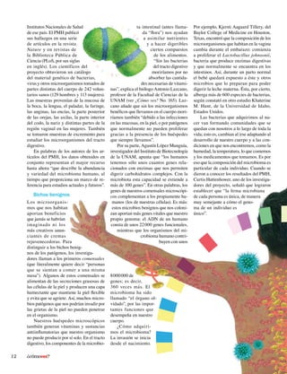 ¿cómoves?12
Institutos Nacionales de Salud
de ese país. El PMH publicó
sus hallazgos en una serie
de artículos en la revis...