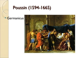 Poussin (1594-1665) Germanicus 