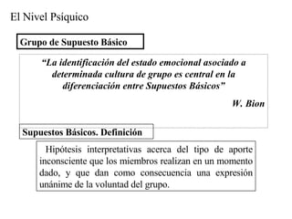 El Nivel Psíquico Version Liviana