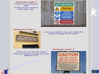Signs   and   notices 