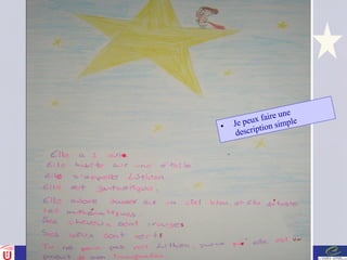 Je peux faire une description simple 