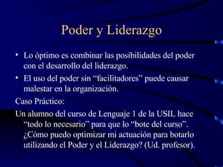 El Poder | PPT