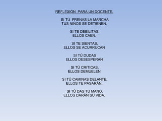 El Profesor Y La ProfesióN Docente | PPT