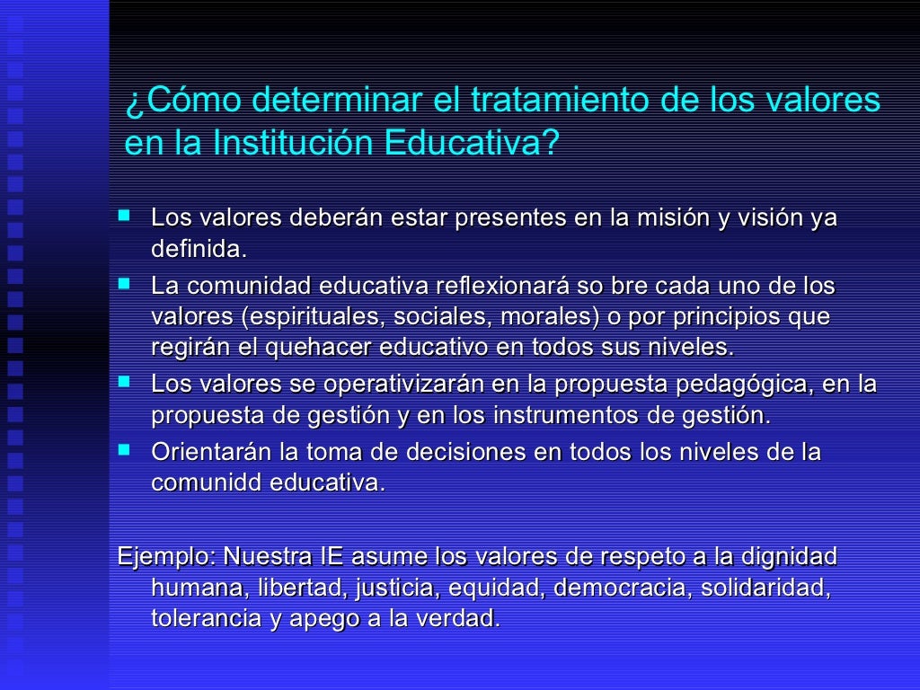 El Proyecto Educativo Institucional El Proyecto Educativo Institucional