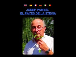 JOSEP PAMIES.
EL PAYES DE LA STEVIA
 