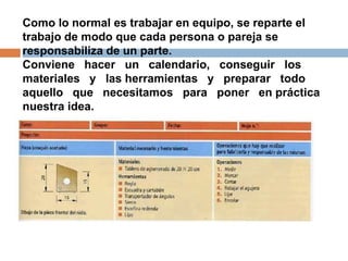 El Proyecto Tecnologico