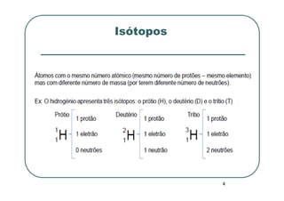 Isótopos




           4
 