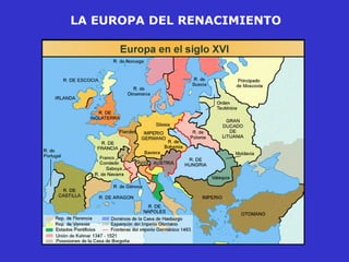 LA EUROPA DEL RENACIMIENTO 