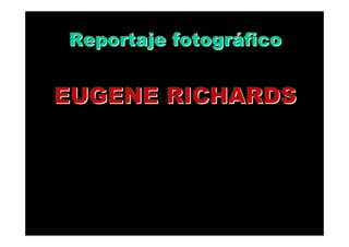 El Reportaje FotográFico Web Ii