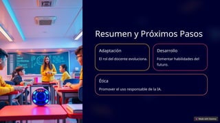 El Rol del Docente en la Era de la Inteligencia Artificial: Adaptación ...