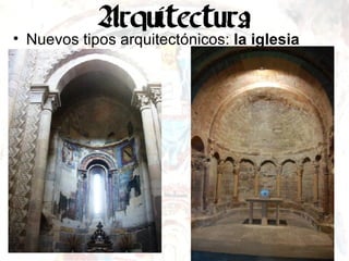 Nuevos tipos arquitectónicos:  la iglesia 