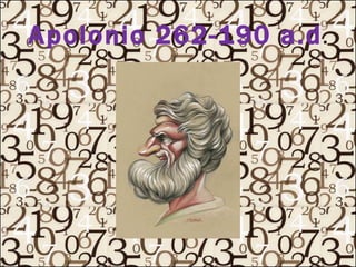 Apolonio 262-190 a.d . 