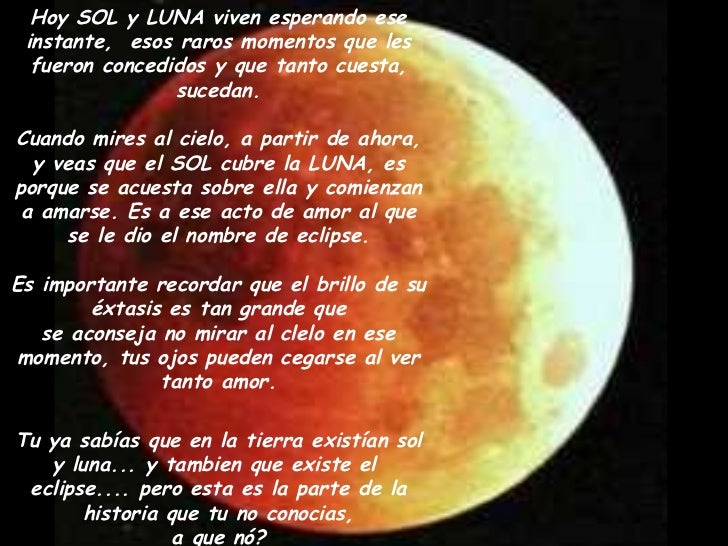 El Sol y La luna