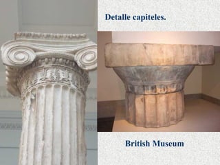 Detalle capiteles.  British Museum 