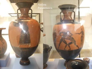 Ánfora Panatenaica. 