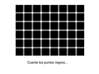 Cuente los puntos negros... 