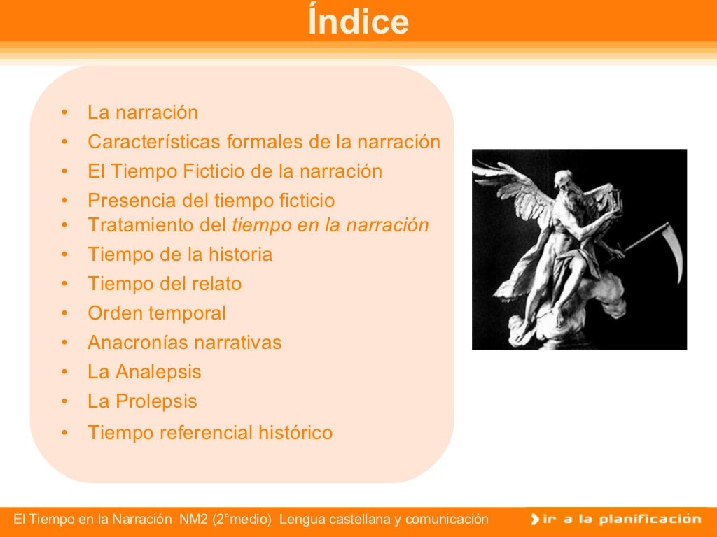 El Tiempo En La Narracion