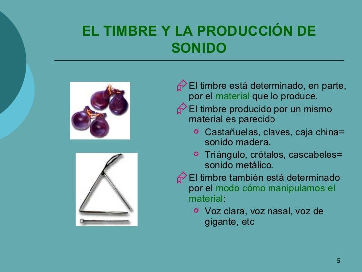 El timbre