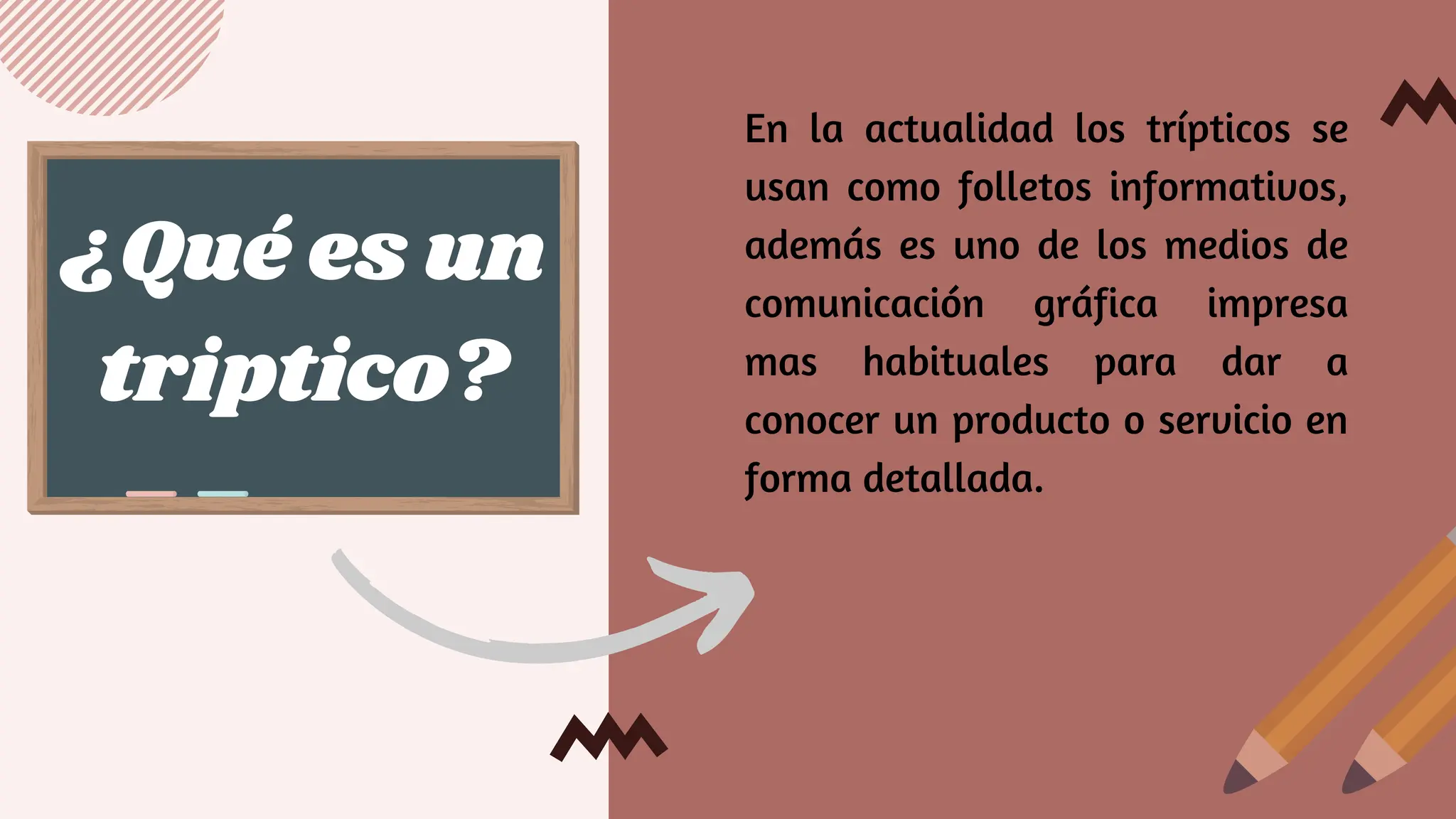 En qué consiste la elaboración de un triptico como una estrategía de