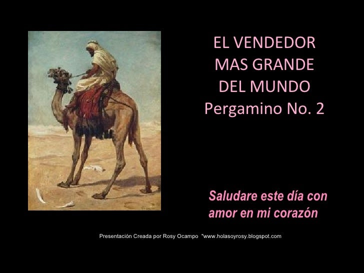 El vendedor mas grande del mundo pergamino 2