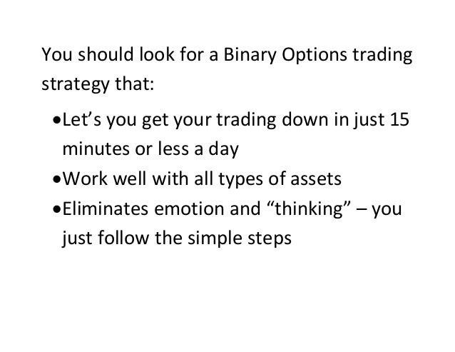 15 minutes binary options strategy interactive brokers