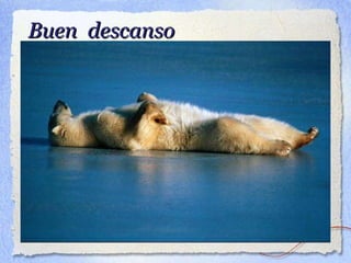 Buen descanso
