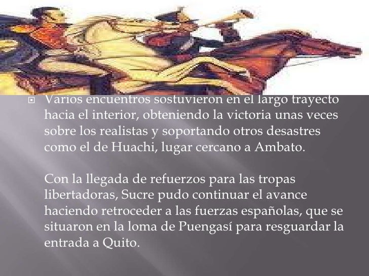 El 24 De Mayo La Batalla Del Pichincha