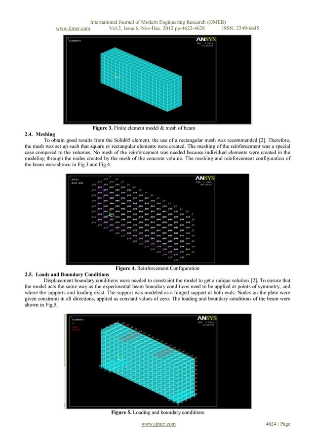 Non Linear Finite Element Method of Analysis of Reinforced Concrete ...
